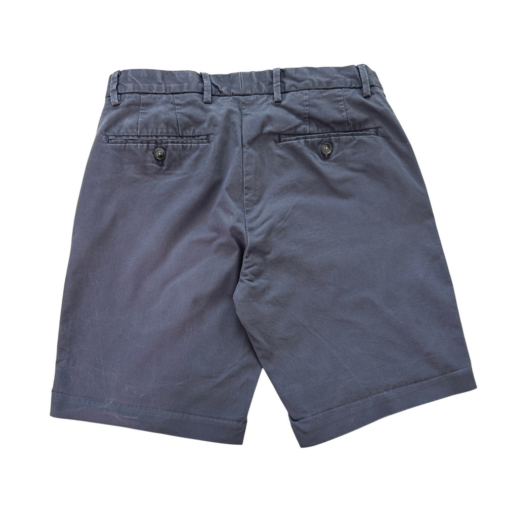 REISS Wicket Cotton Chino Tailored Shorts Airforce Blue Mens Size 30 - Picture 4 of 10